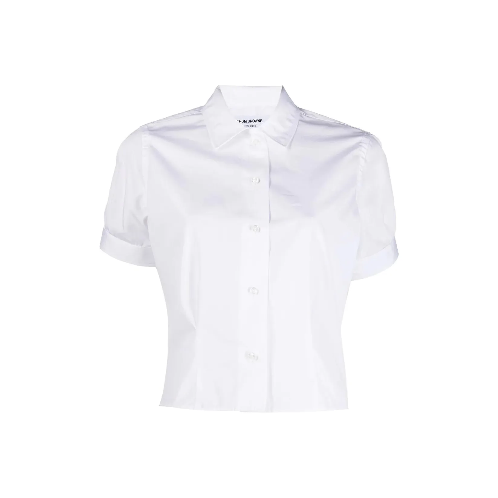 THOM BROWNE Short Sleeved Button Up Shirt