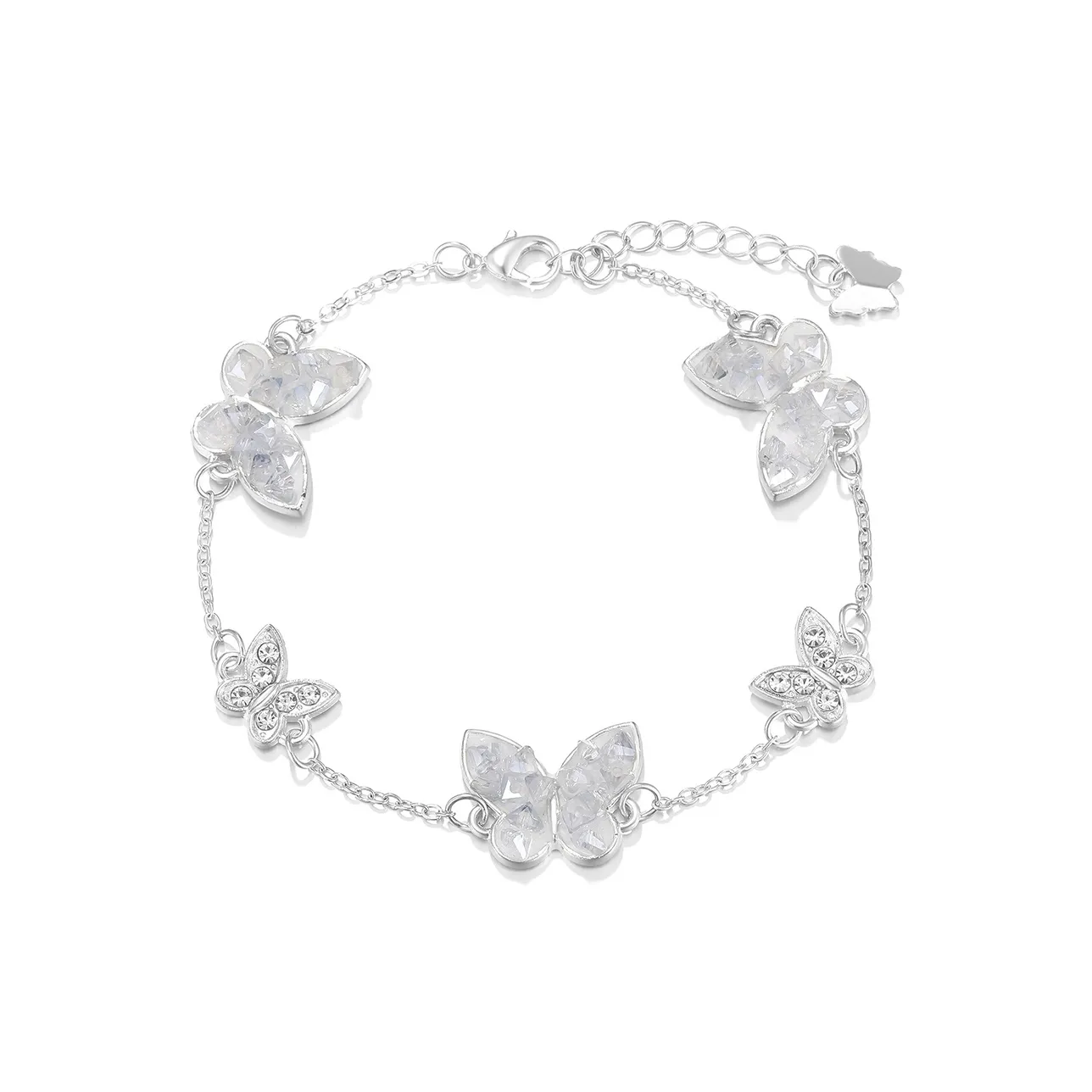 Clect Цветное стекло Нефрит Браслеты Женские