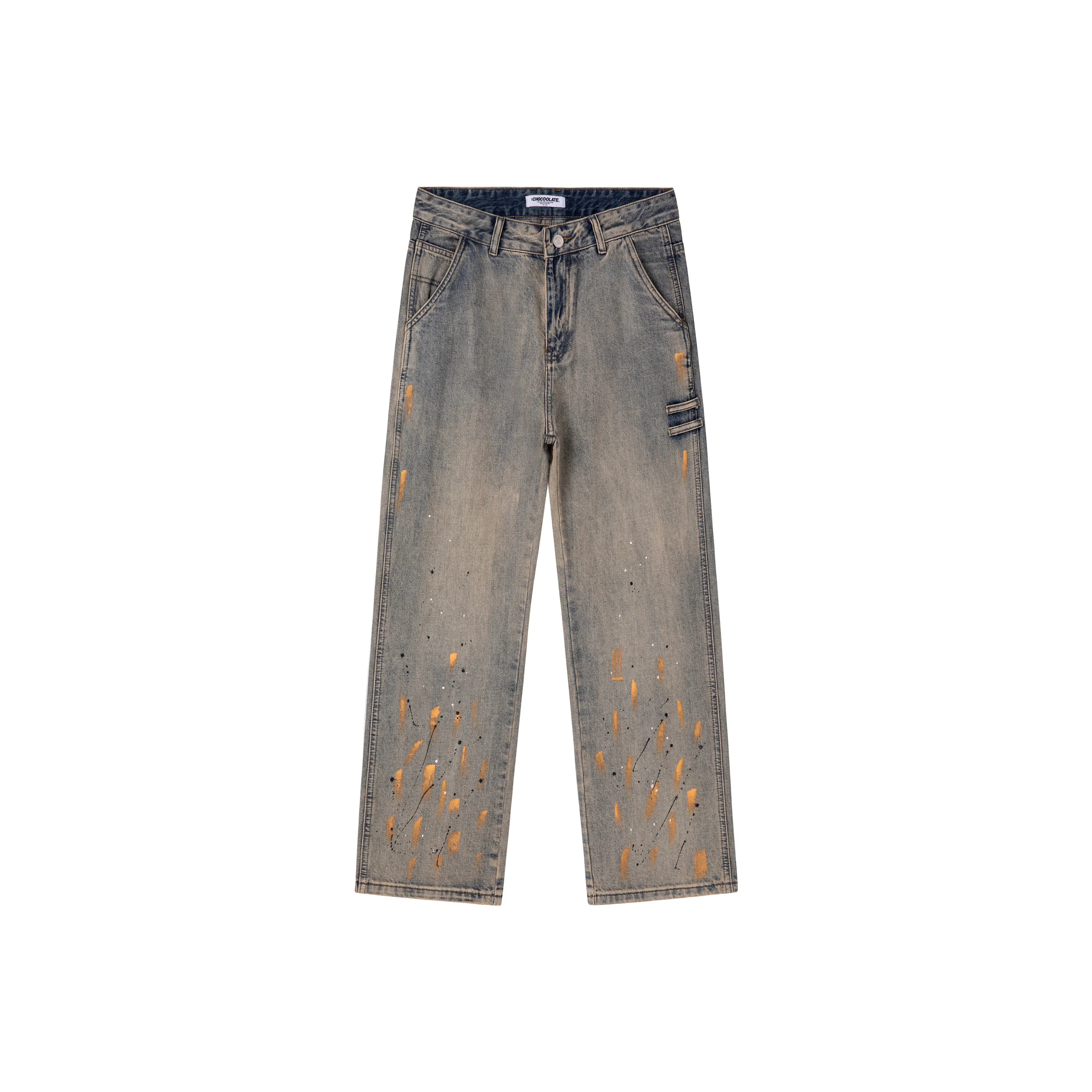CHOCOOLATE CCLJNXPB10230 Ностальгический синий Унисекс Джинсы