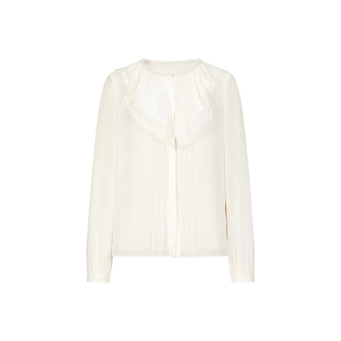 JZ. ANNAKRO Экрю Женские Рубашки