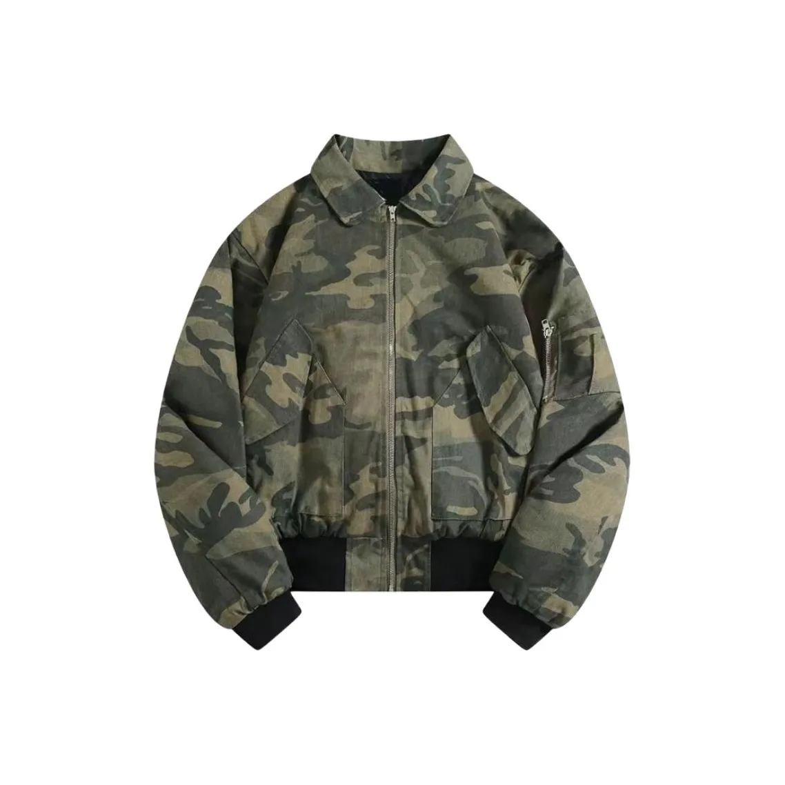 ZCDECO Камуфляж Женские Пуховики