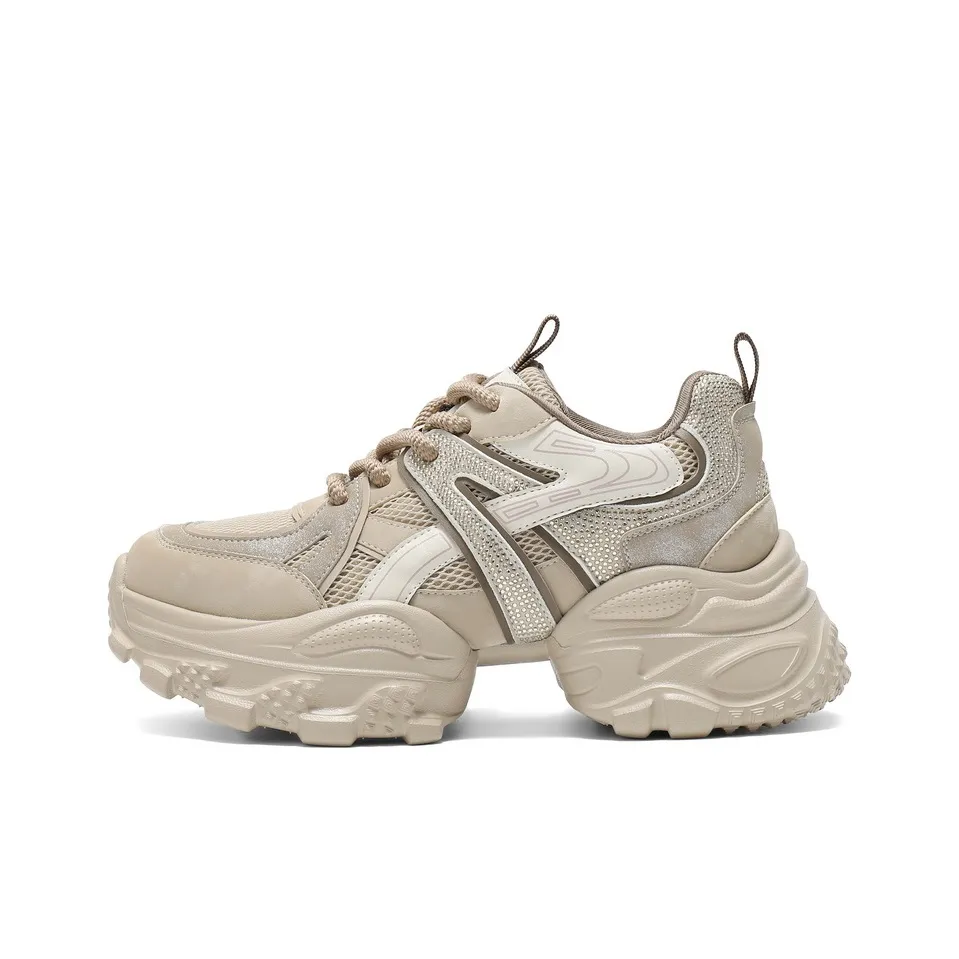 Белль Низкие кеды с толстой подошвой Женские