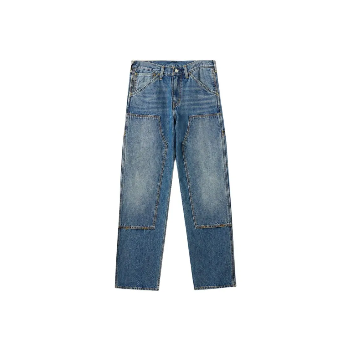 Levis Medium Blue Men's Jeans Левис Средне-синие Мужские Джинсы