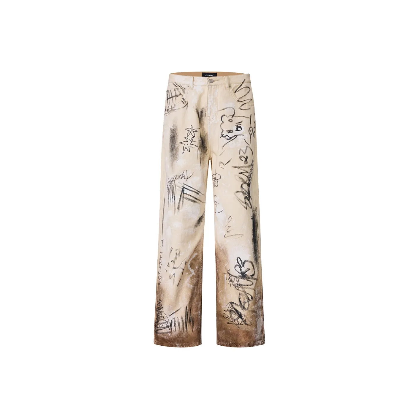 GTRG Jeans Unisex Ecru