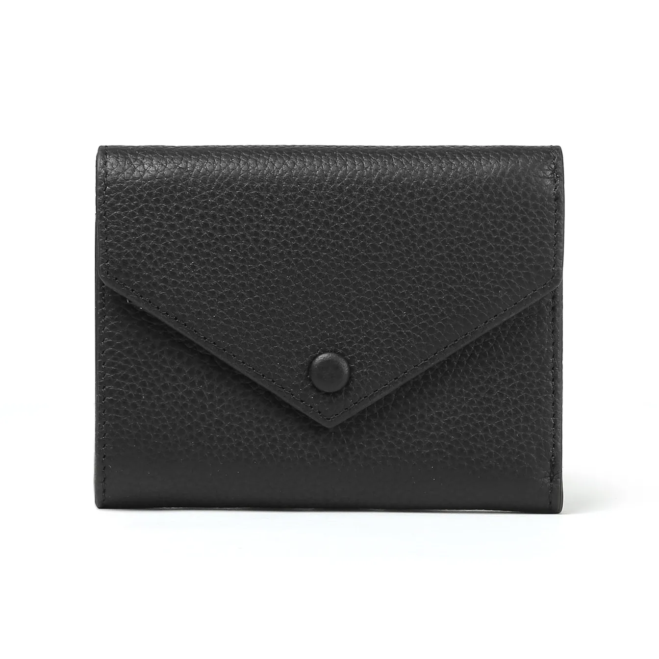 TUCANO Коровья кожа Кошелек Стандартный Женский Классический черный Слоновая серый