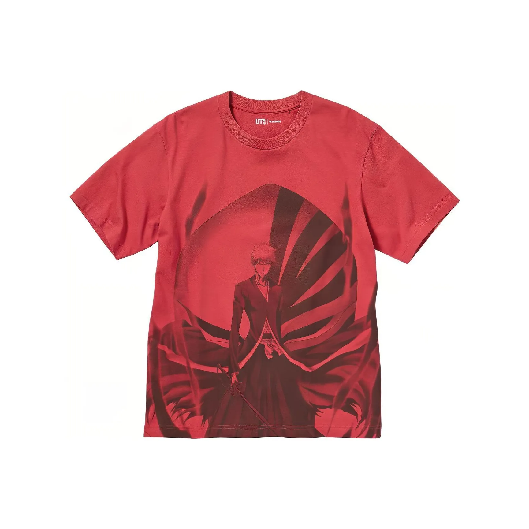 UNIQLO x BLEACH SS23 T-Shirt Unisex Агат Красный