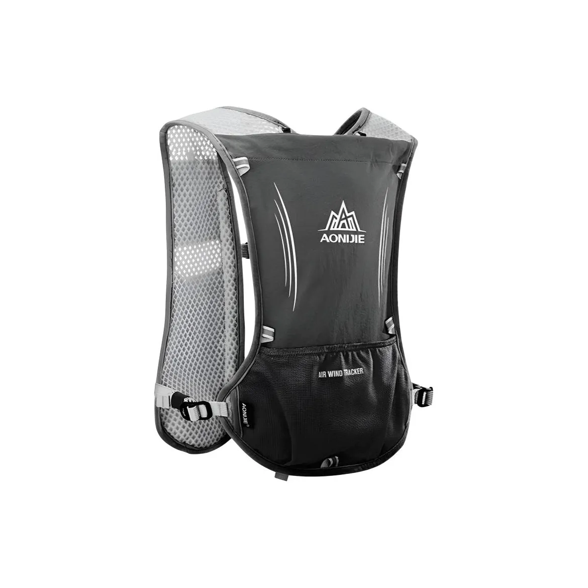 AONIJIE 5L Альпинистский рюкзак для активного отдыха сумка полиамид черный унисекс