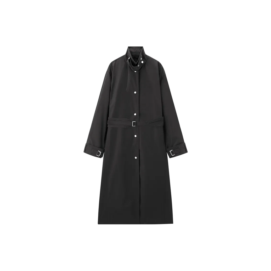 PEACEBIRD Черный Женская Тренч