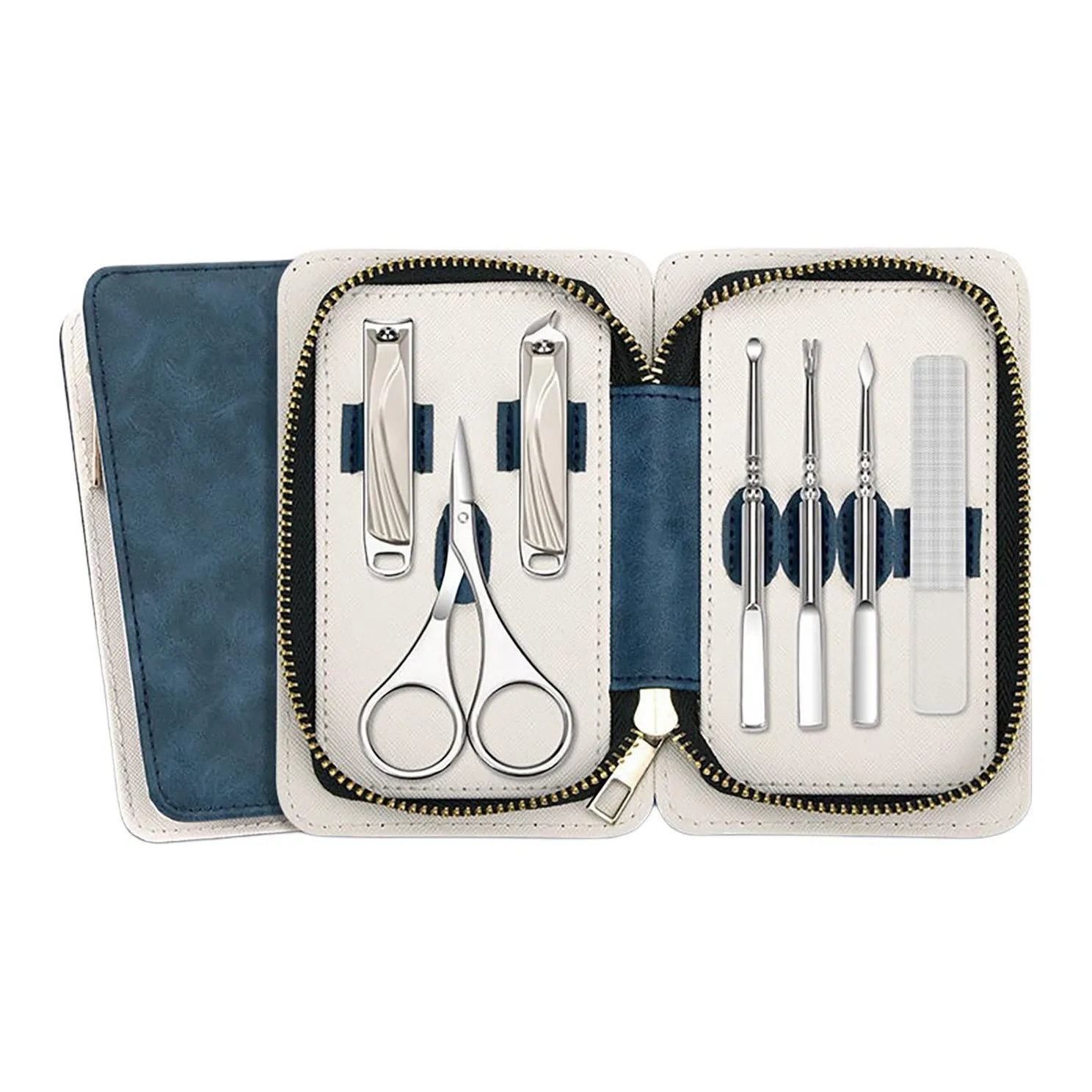 OEING Резиновые стальные кусачки для ногтей набор инструментов для ногтей кусачки для ногтей и пилка для ногтей