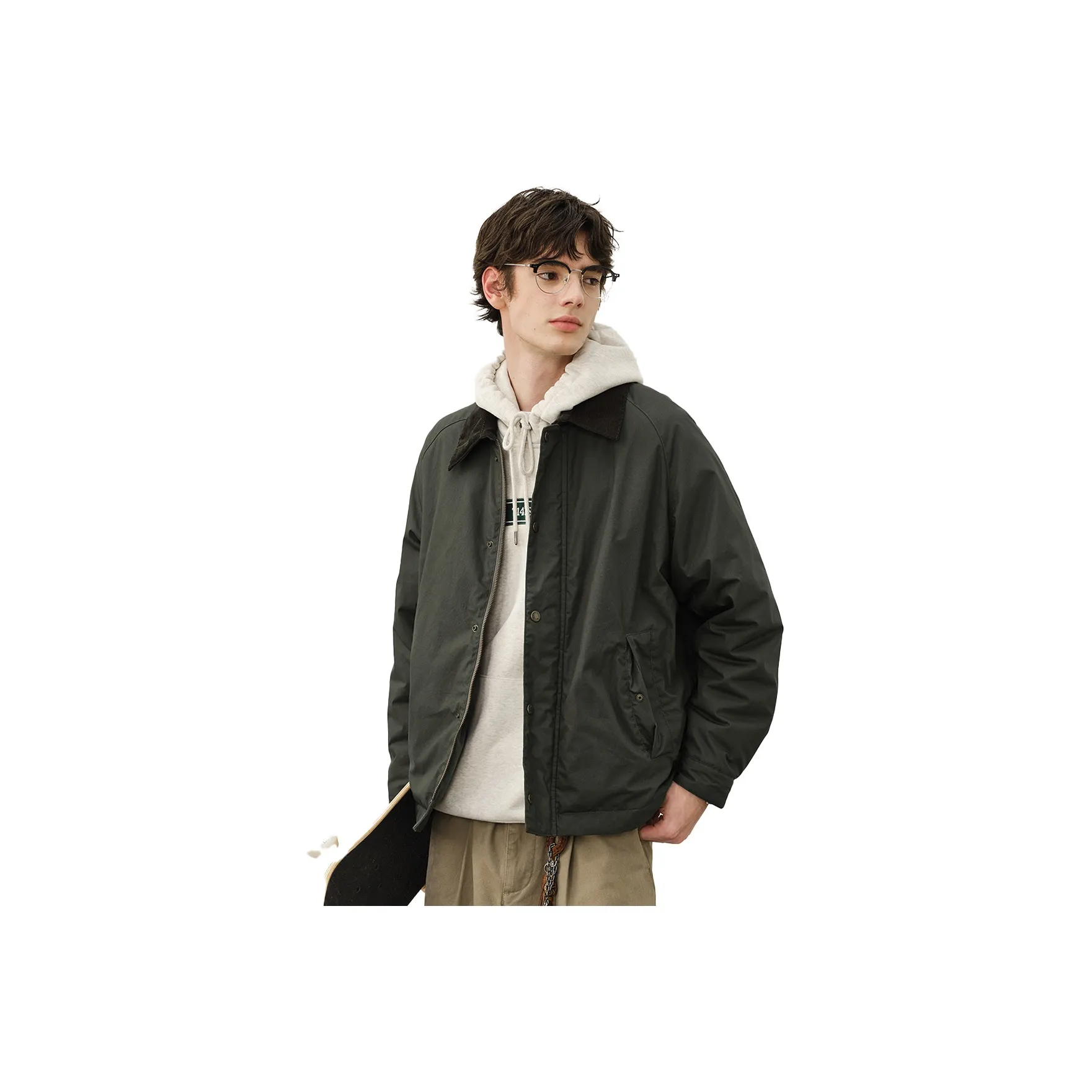 714STREET Куртка Хлопковый пуховик Унисекс