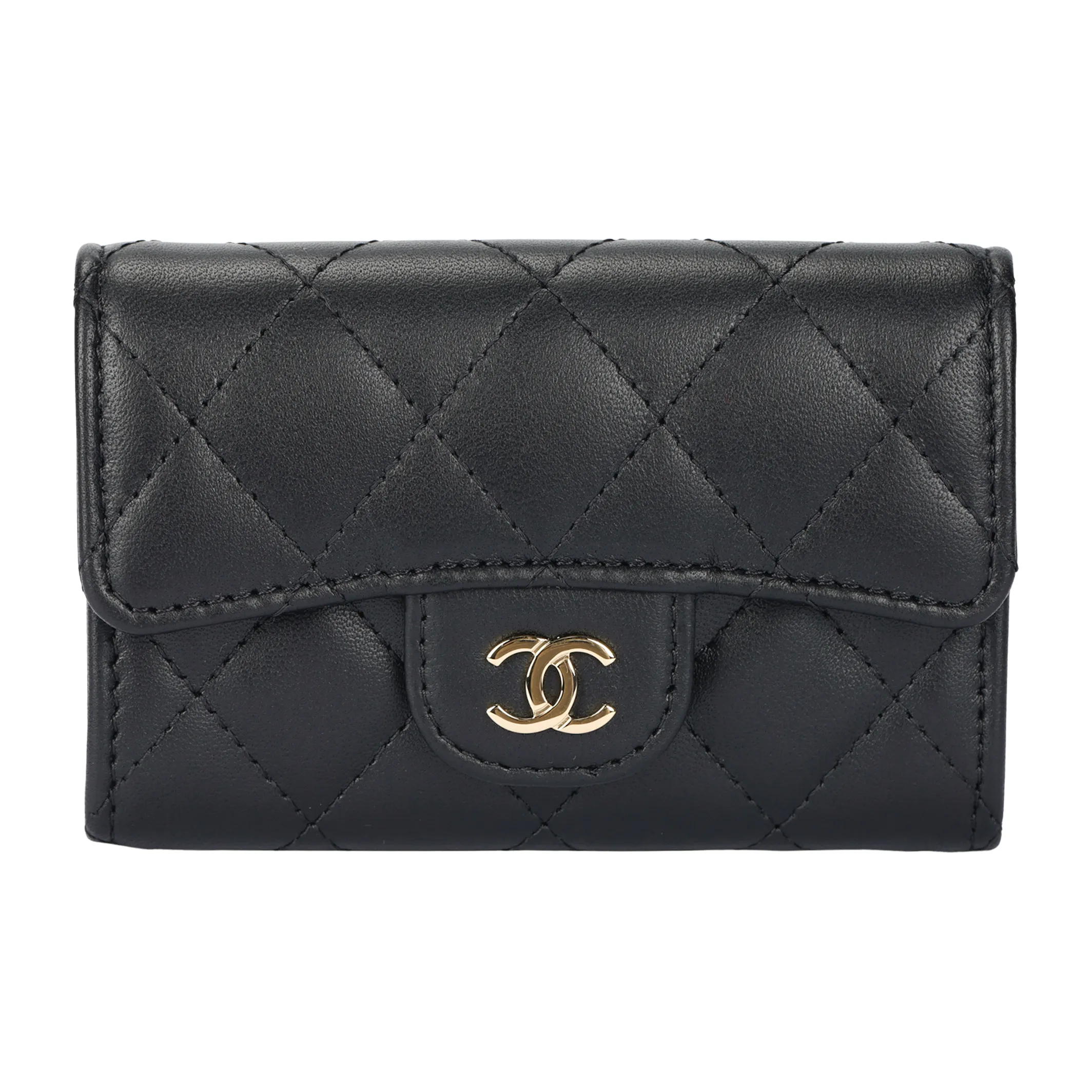 CHANEL Classic Card Holder Black AP0214