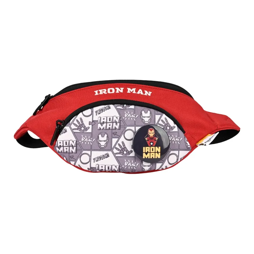 POTDEMIEL × Disney Коллаборация Marvel Series Ткань Бананка Унисекс Красный Синий Черный