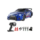 블루 Warrior-GTR 4WD 드리프트 카 [스케일 스로틀 컨트롤] 및 3중 전기 모터