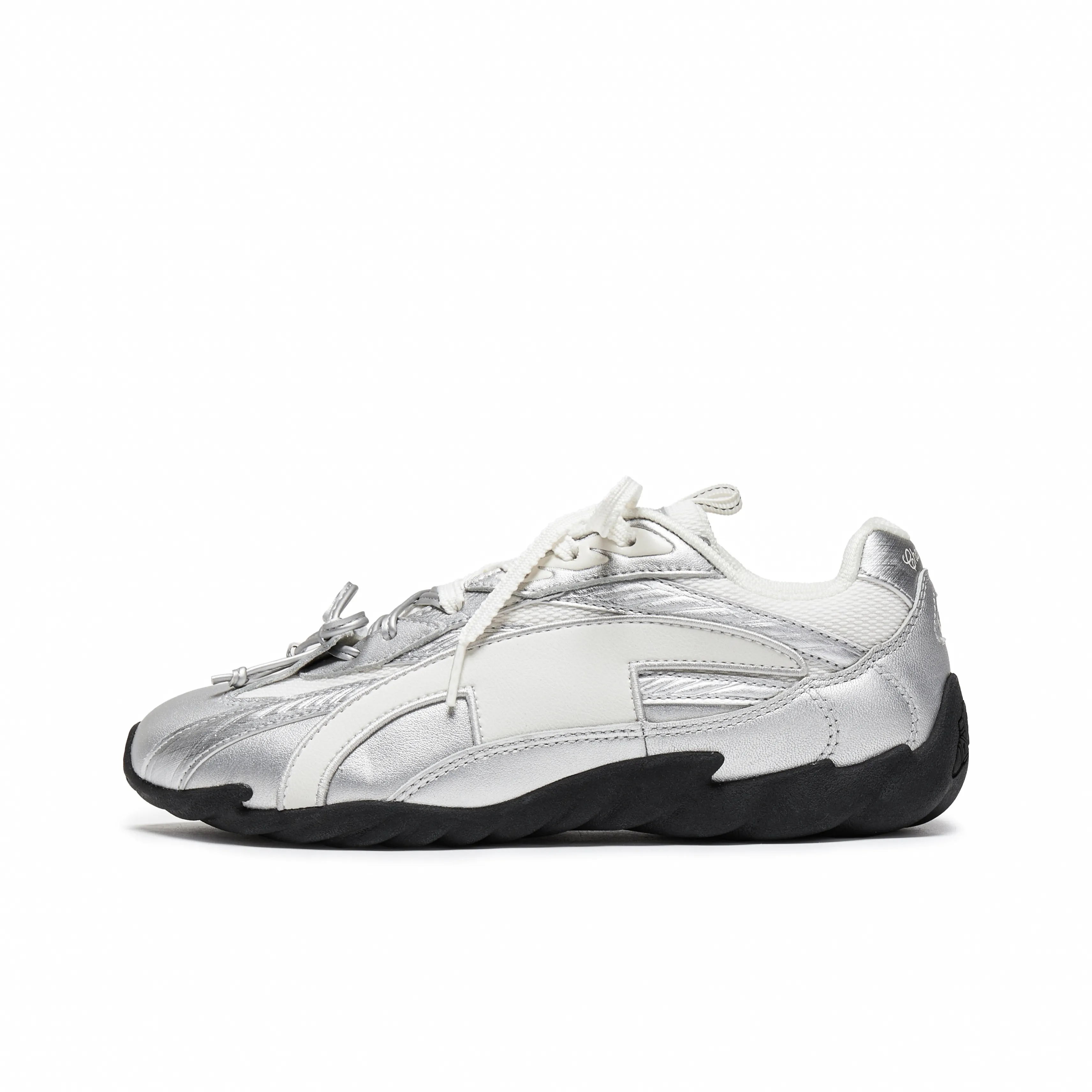 Champion Feather LIKE Низкая подошва Обувь Поддержка Низкий топ Повседневная обувь Женская серебряная Белый Молочно-белый