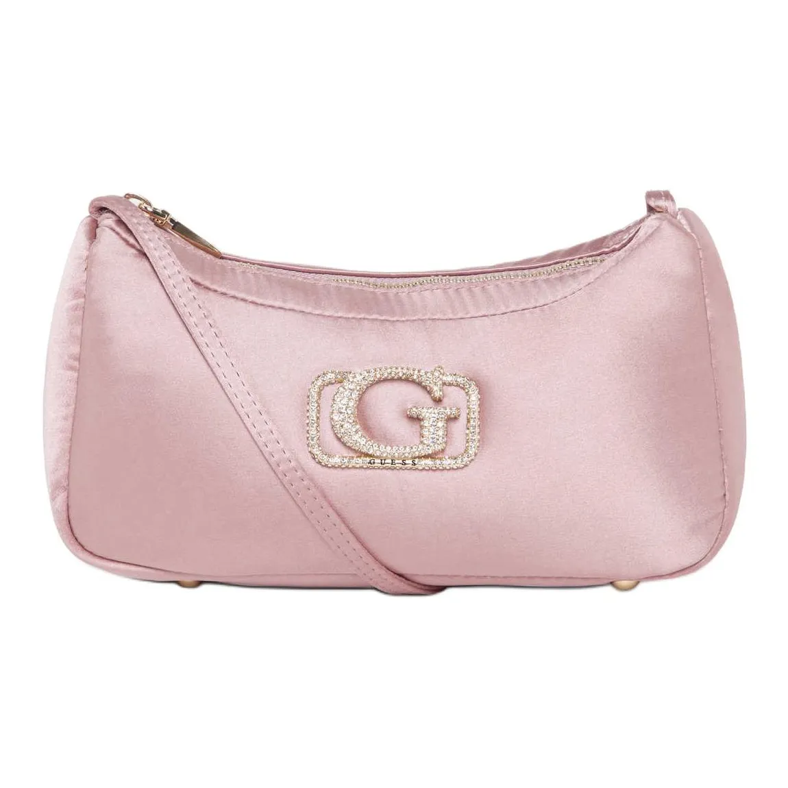 GUESS Сумка через плечо среднего размера женская розовая черная