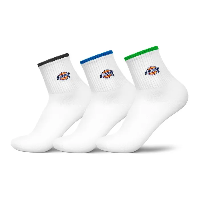 Dickies Trendy Versatile Базовый Дизайн Дружественный к коже Сухой и Свежий Ribbed Высокие носки Унисекс