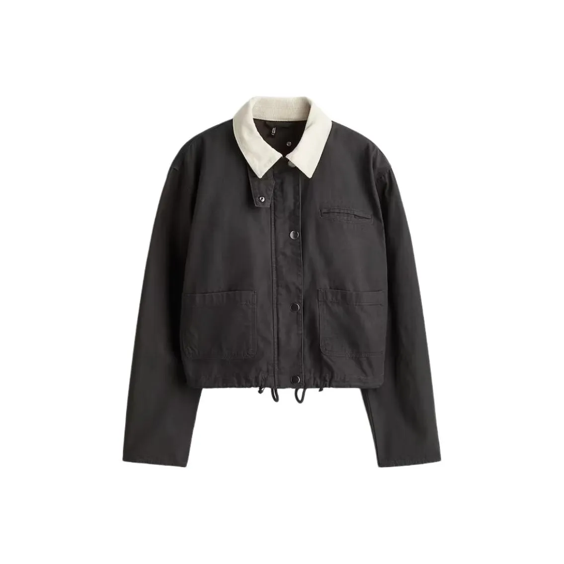 H&M Темно-серые женские куртки