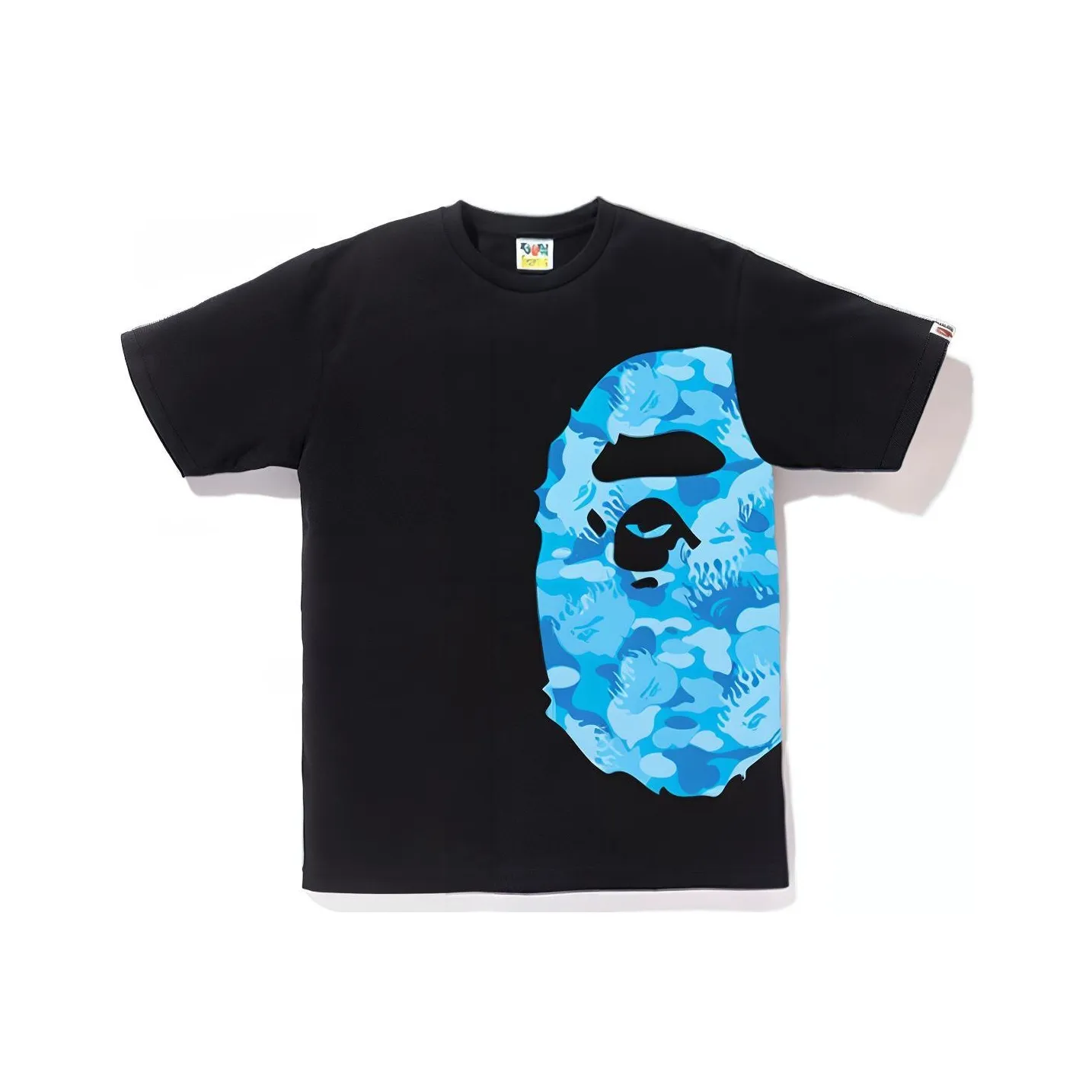 A BATHING APE Head Series T Shirt Unisex Black