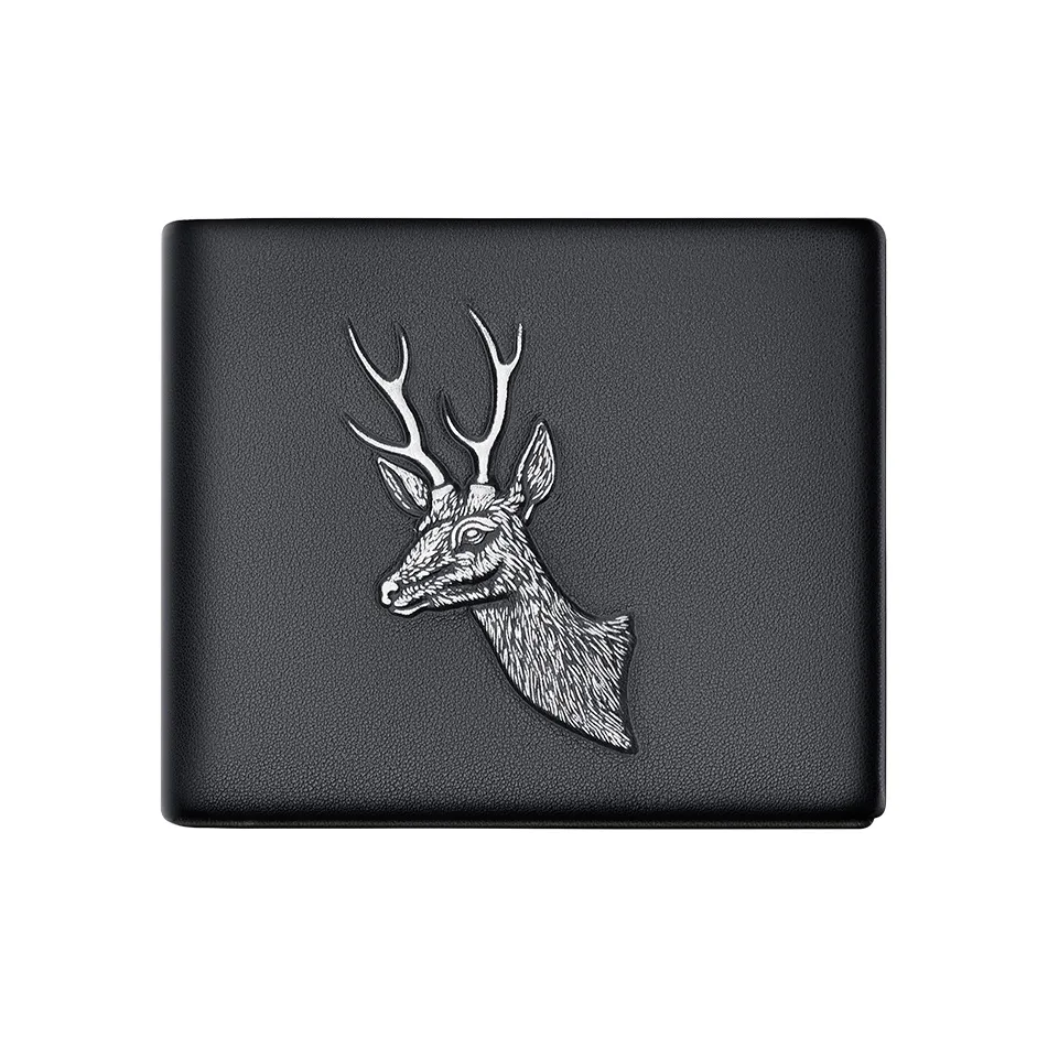 PLAYBOY Collaboration Кошелек из коровьей кожи Мужской Черный