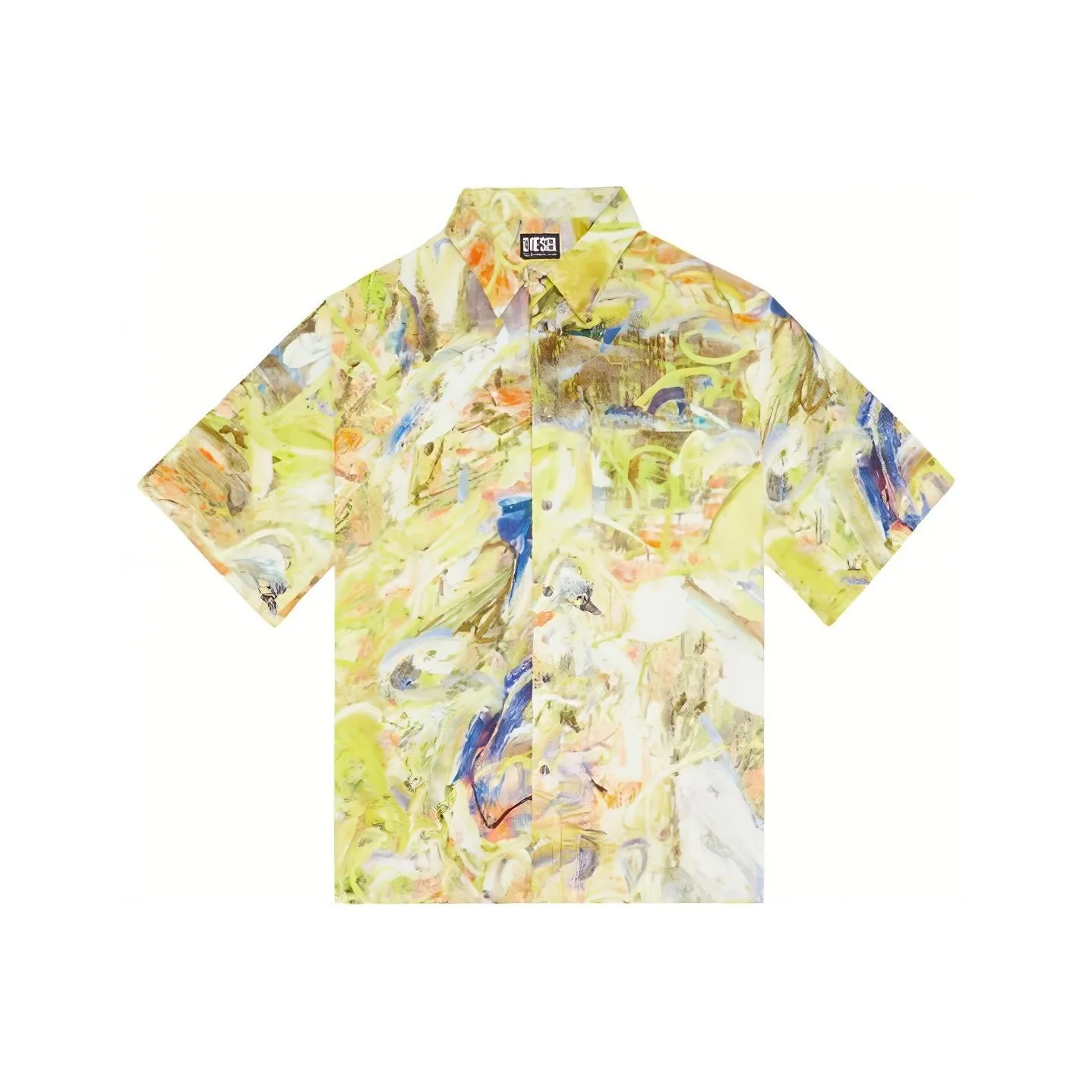DIESEL Желтые Мужские Рубашки