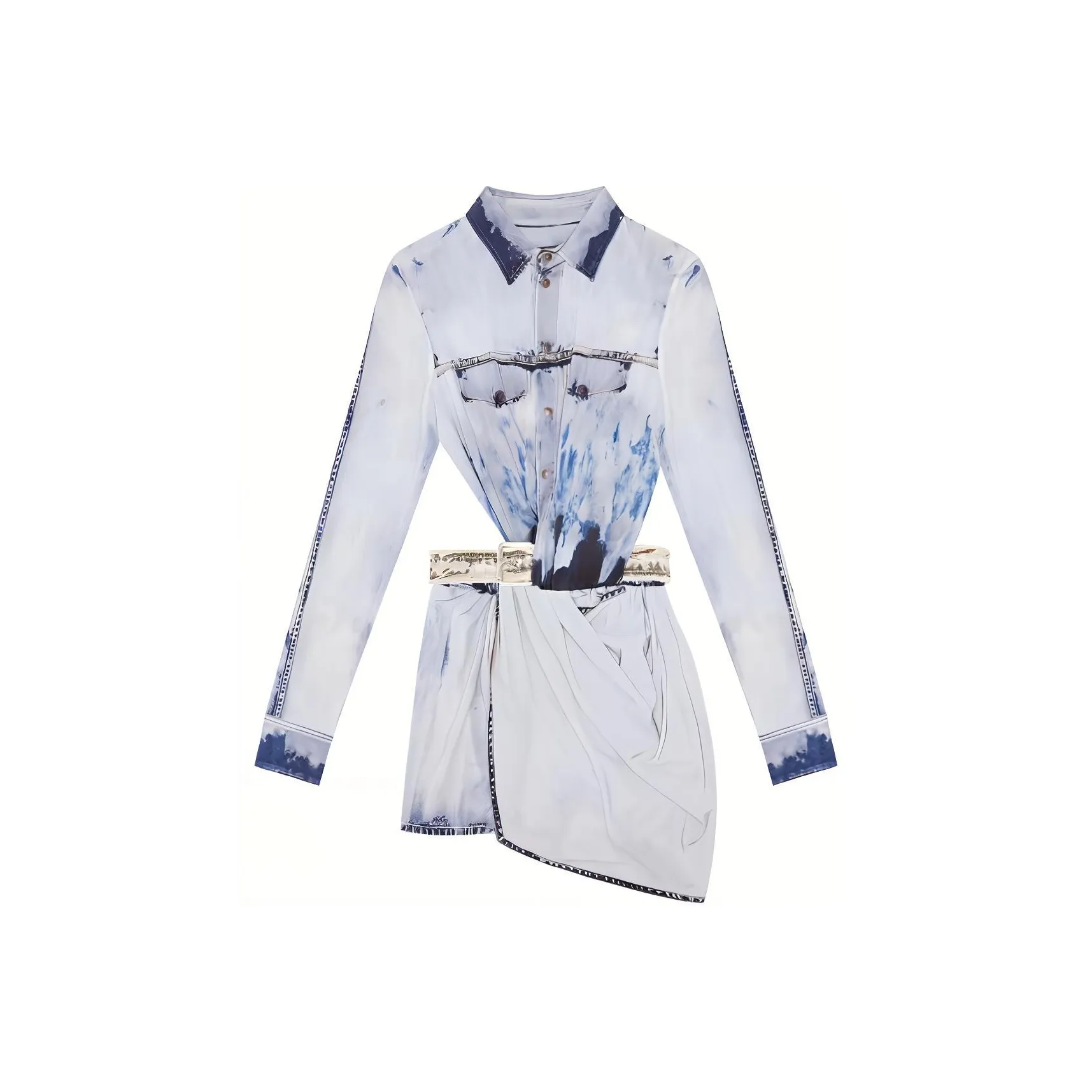 DIESEL Denim Short Skirts Women's Blue