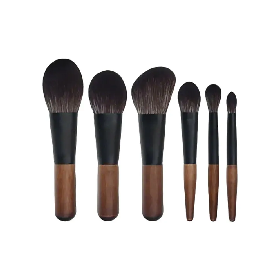 OEING Щетка для теней из массива дерева Щетка для коррекции Щетка для хайлайтера Щетка для растушевки