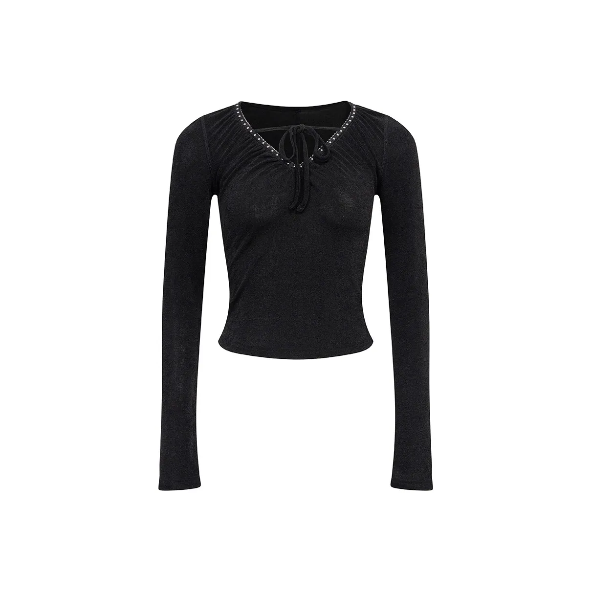 Ariseism Стандартный Дизайн Sensitive Модный Длинный Рукав Т-Рубашка Для Женщин Осенний Облегающий крой Топ Женские