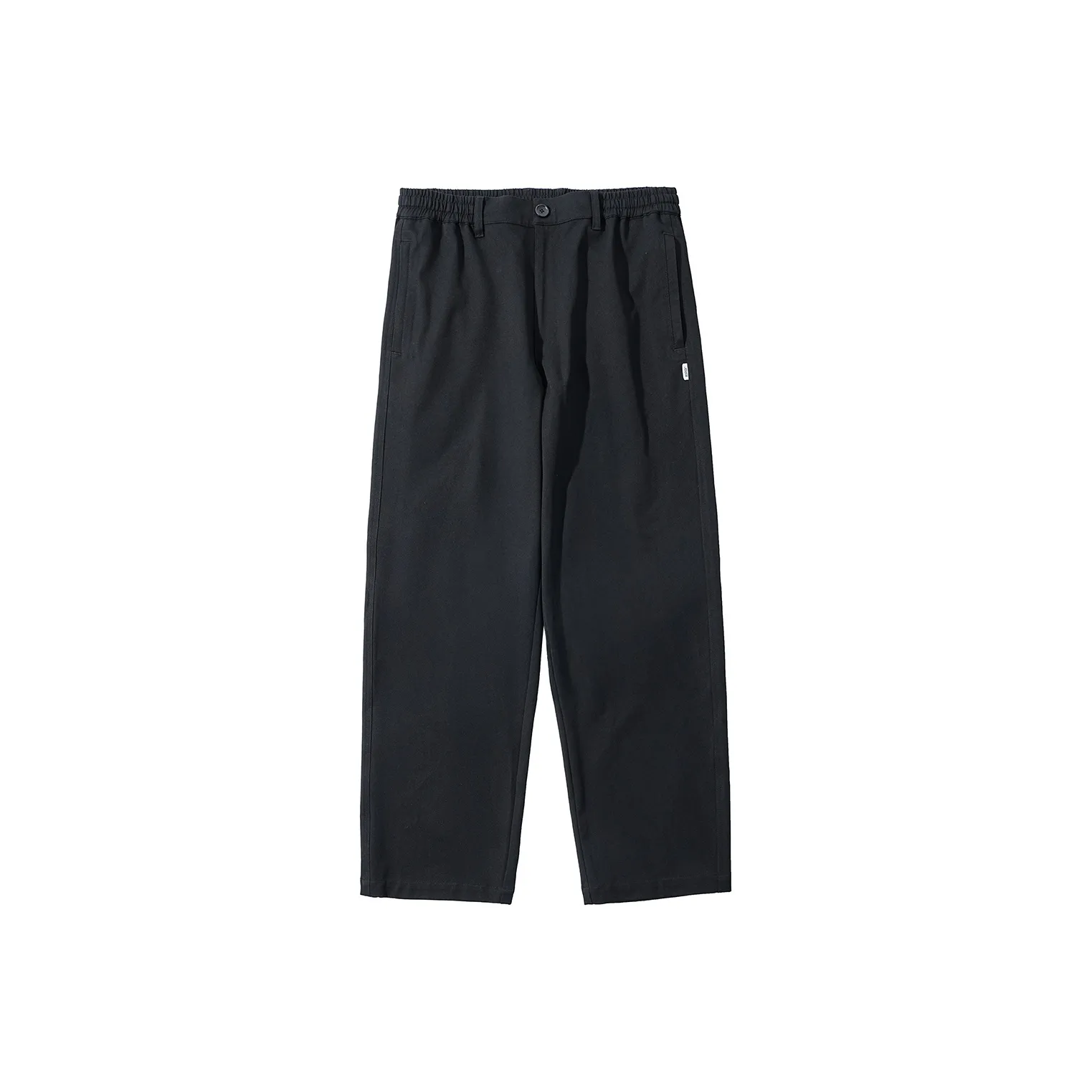 RESTICK Драпированный TR Смесь Искусственная шерсть Текстура Chino Повседневные брюки Брюки костюма Мужской