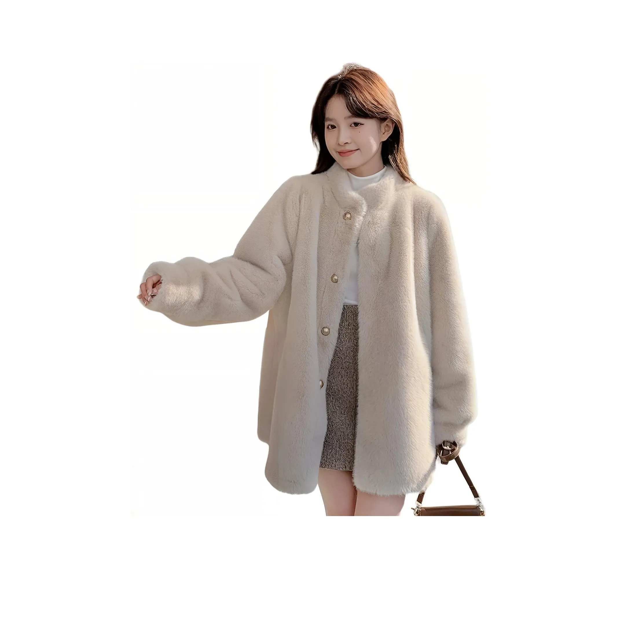 BILISISHANYANG Вельвет Feel Куртка Женская