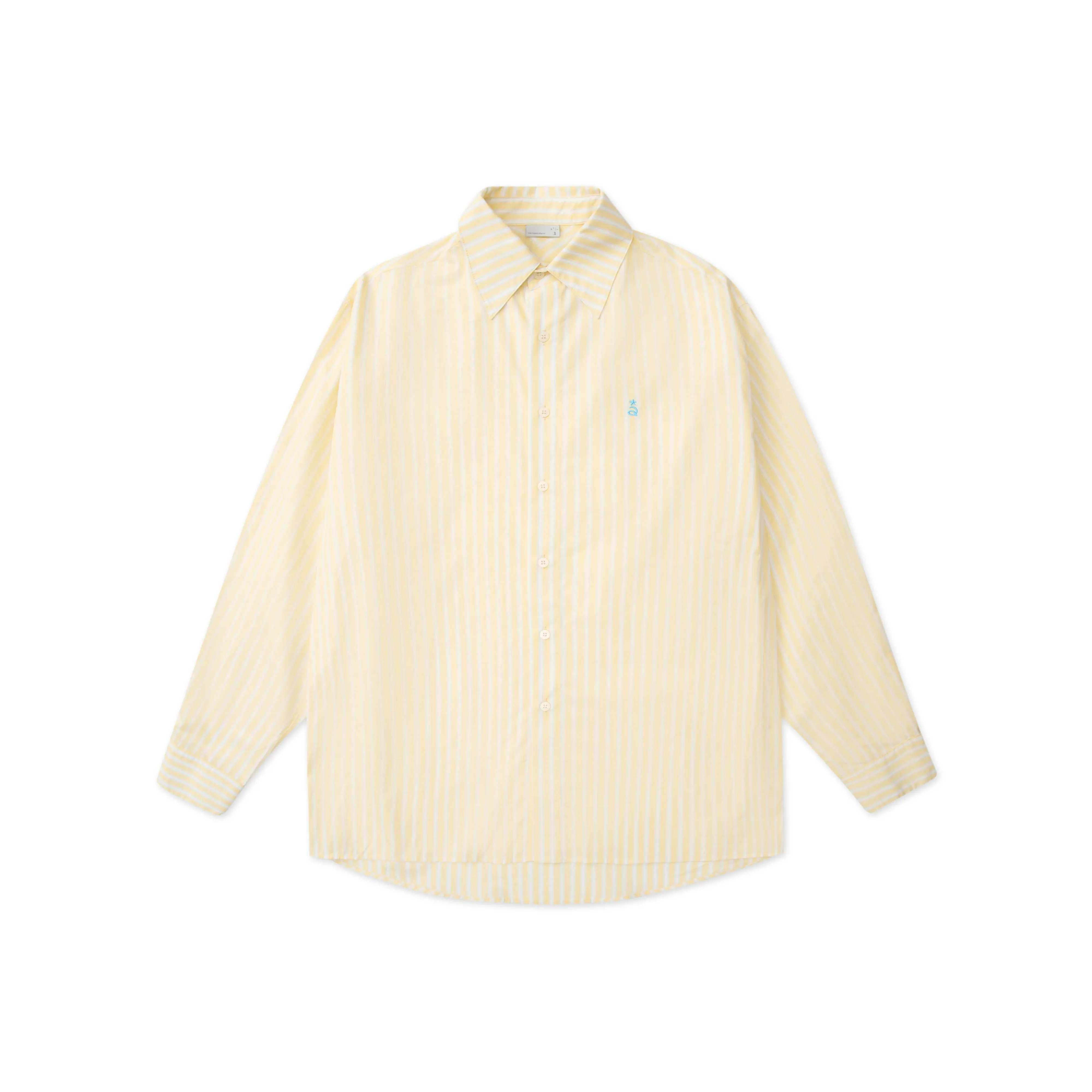 ROARINGWILD Светло-желтая унисекс рубашка