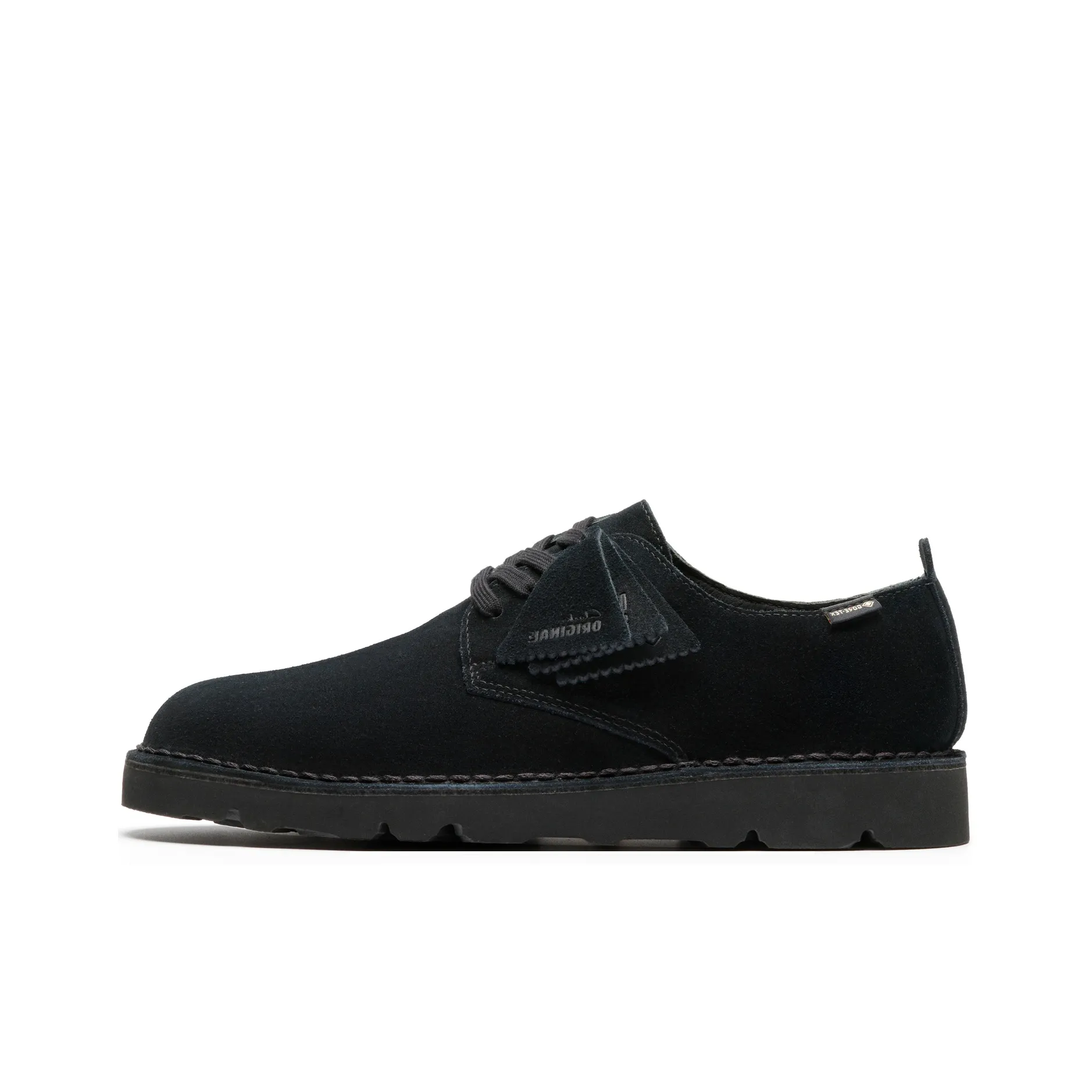 Clarks Мужские повседневные туфли Low Top Черные 261826997 Мужские