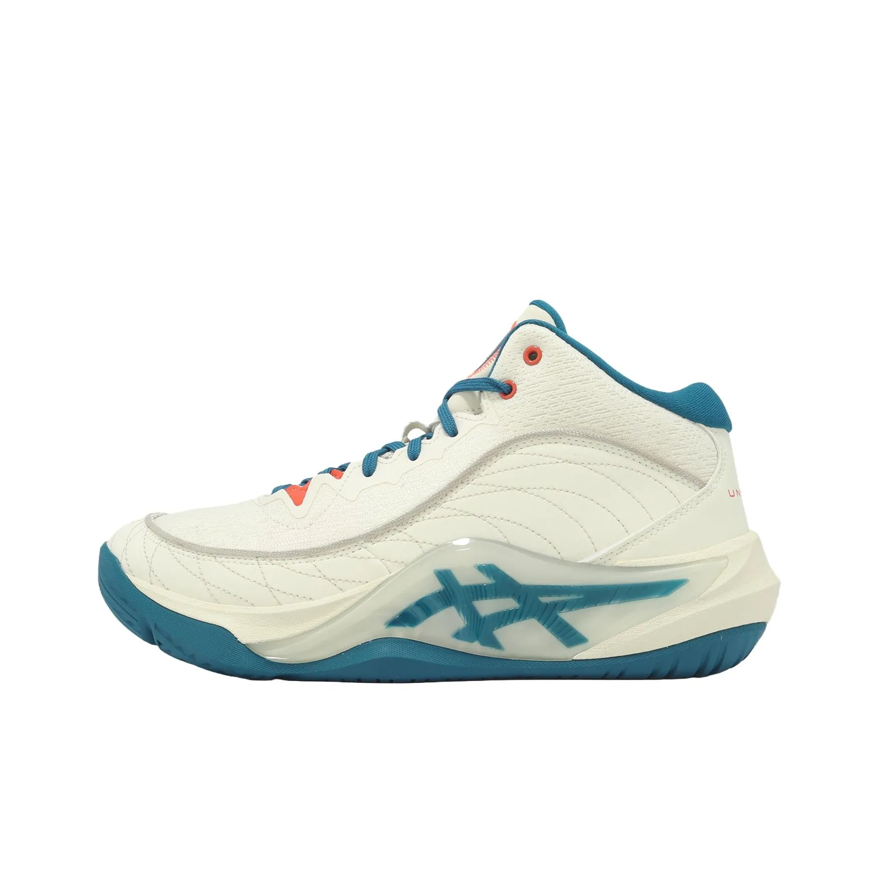 Asics UNPRE ARS 3 Амортизация и Дышащие Баскетбольные Кроссовки Унисекс Белые