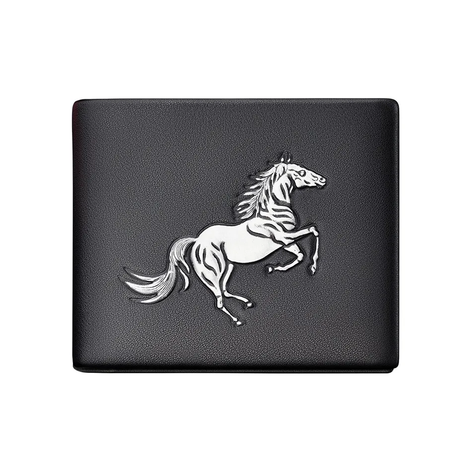 PLAYBOY Collaboration Кошелек из коровьей кожи Мужской Черный