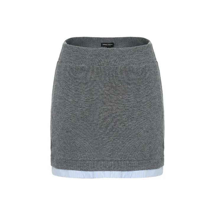 URBAN REVIVO Повседневные Мини Юбки _ Женская одежда Женская