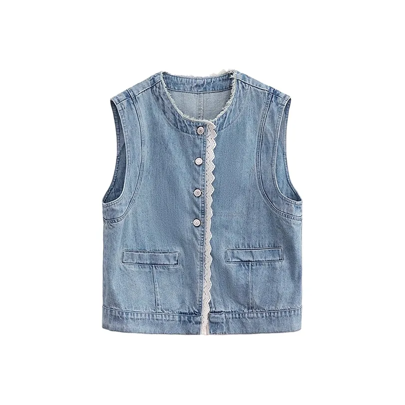 Meanalot Светло-синие женские джинсовые куртки