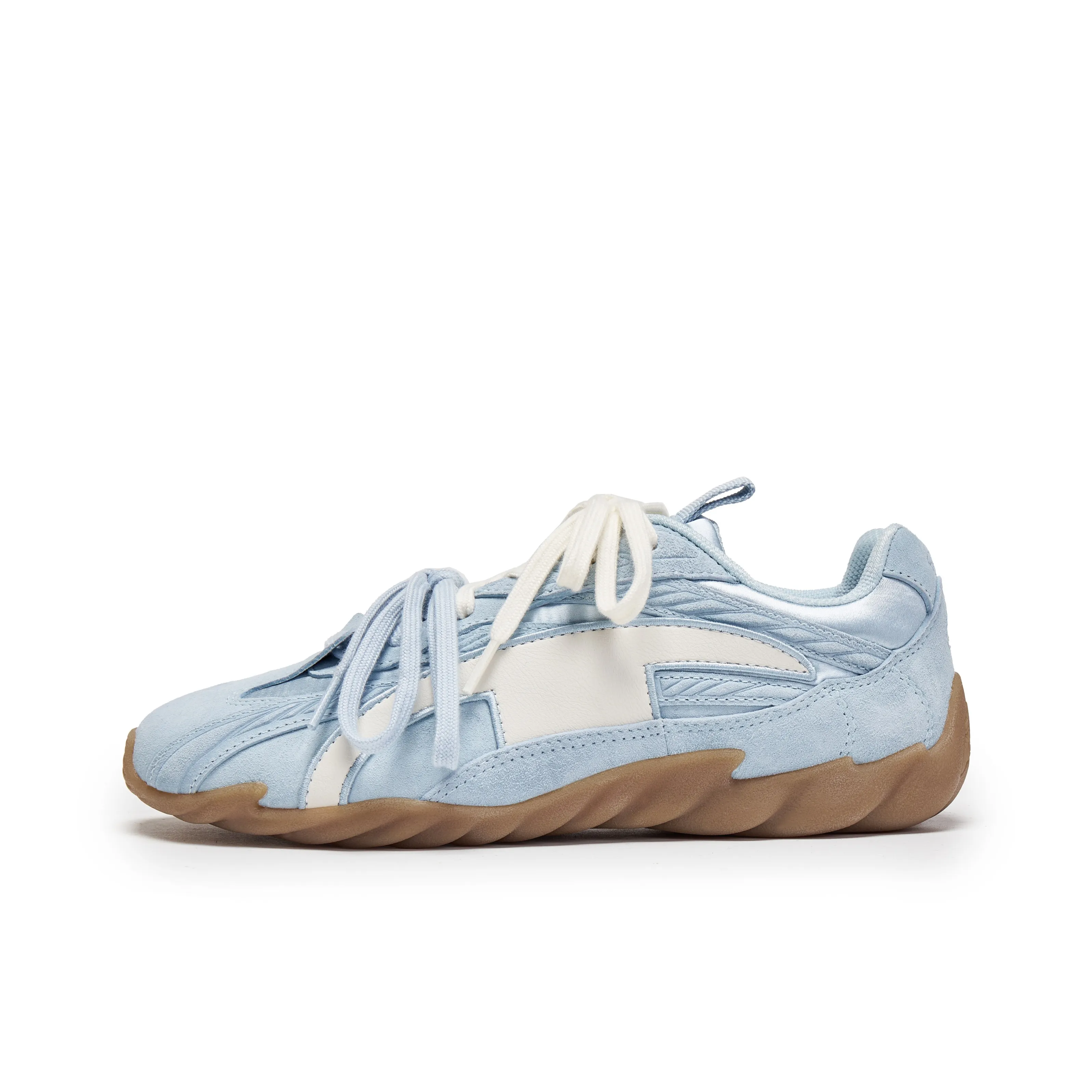 Champion Support Low Top Casual Shoes Women's Clear Blue Milk White