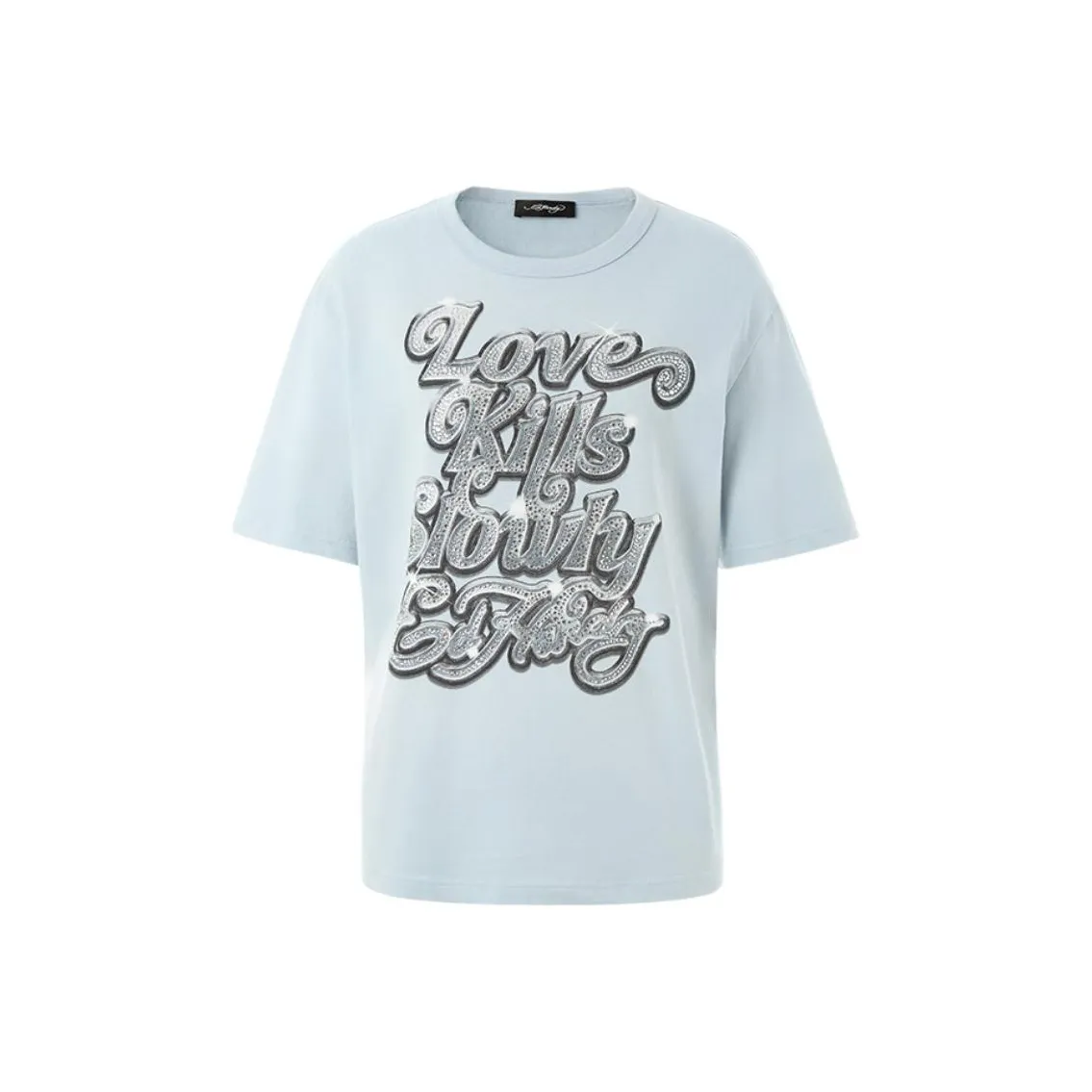 Ed Hardy Malibu Синий Женские T-рубашки