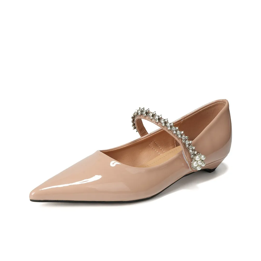 GOSO Грубый каблук Мэри Джейн Женские обувь