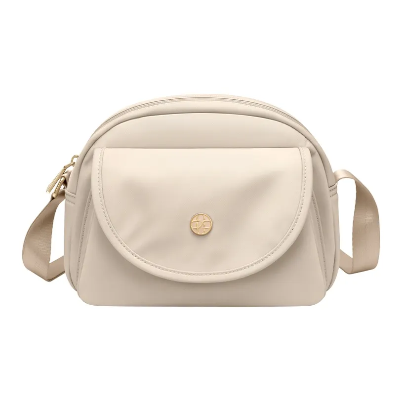 GOLF Водонепроницаемая тканевая сумка через плечо женская абрикосовый элегантный черный