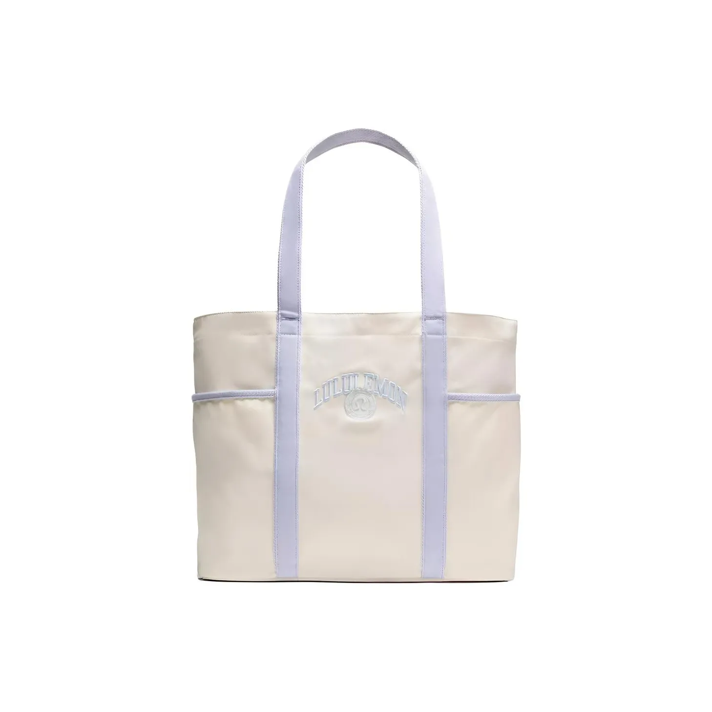 Lululemon Хлопок Сумка Женская Фиолетовая и Белая