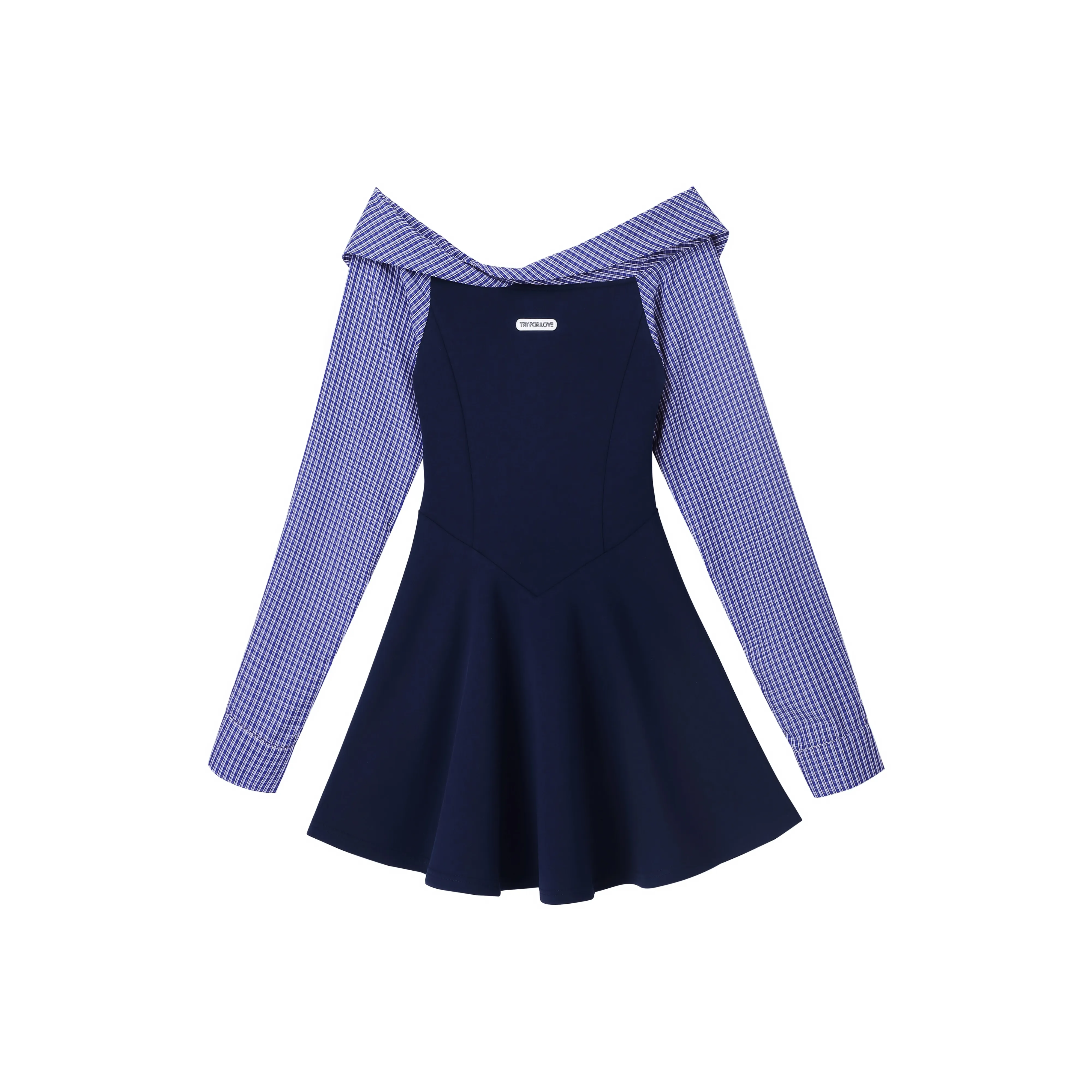 Tryforlove Длинное платье с длинными рукавами женское