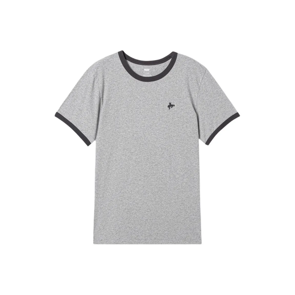 Levis Серый Волчий серый Мужская T-рубашка