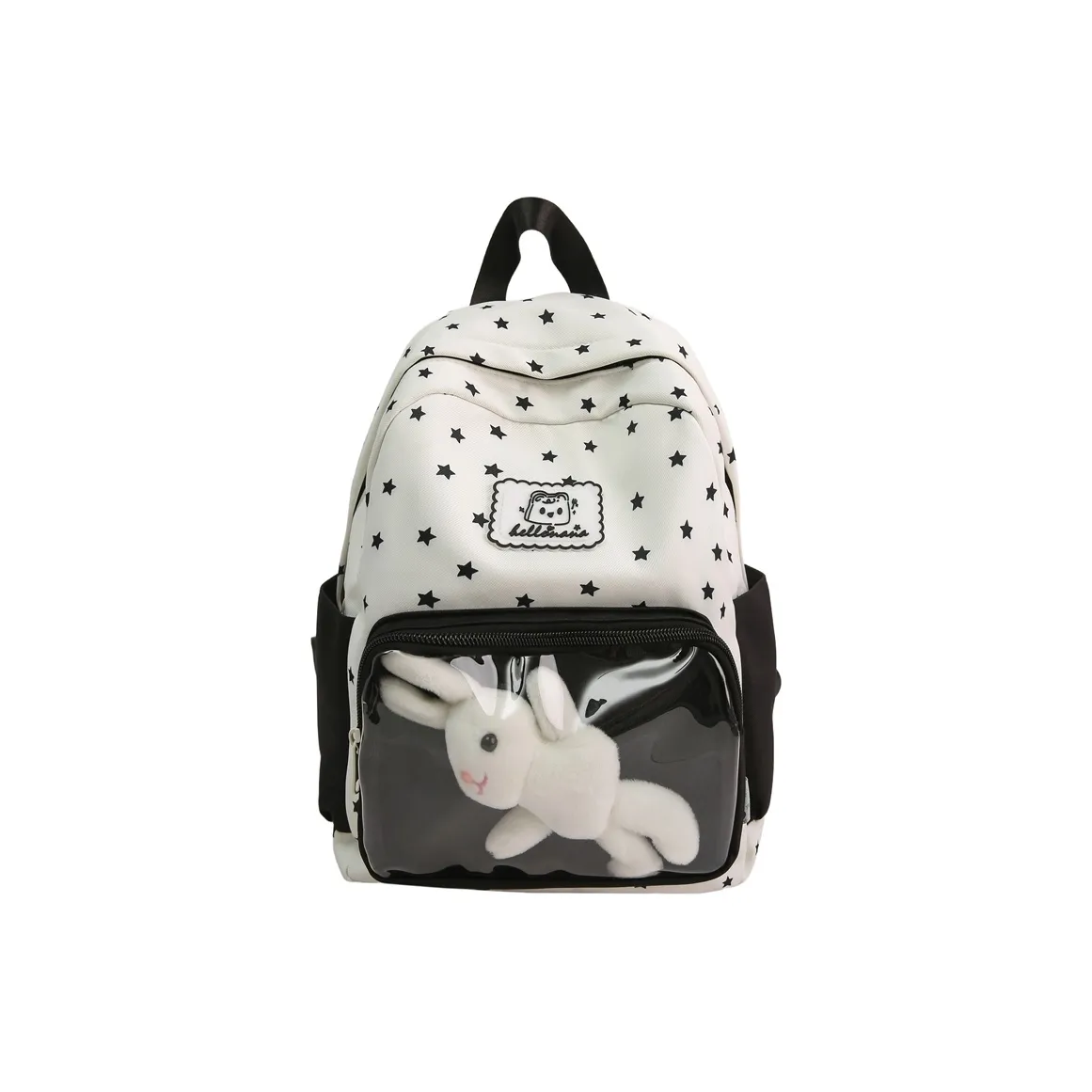 Путешествие Найлон Рюкзак Стандартный Унисекс Черный Розовый Синий Белый и Черный Хаки