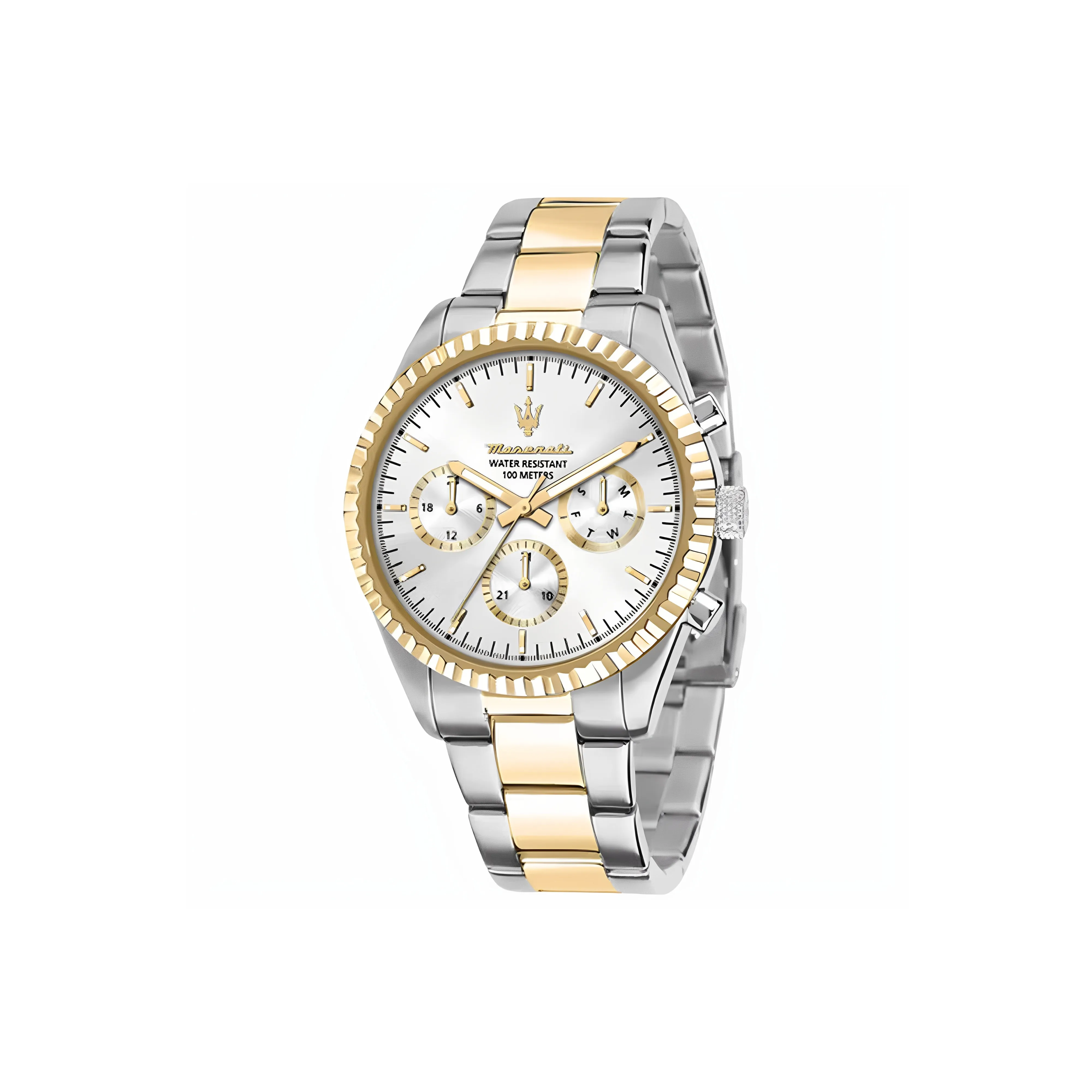 Maserati Наручные часы Electronic Механизм Стальной ремешок Серебристый циферблат Унисекс