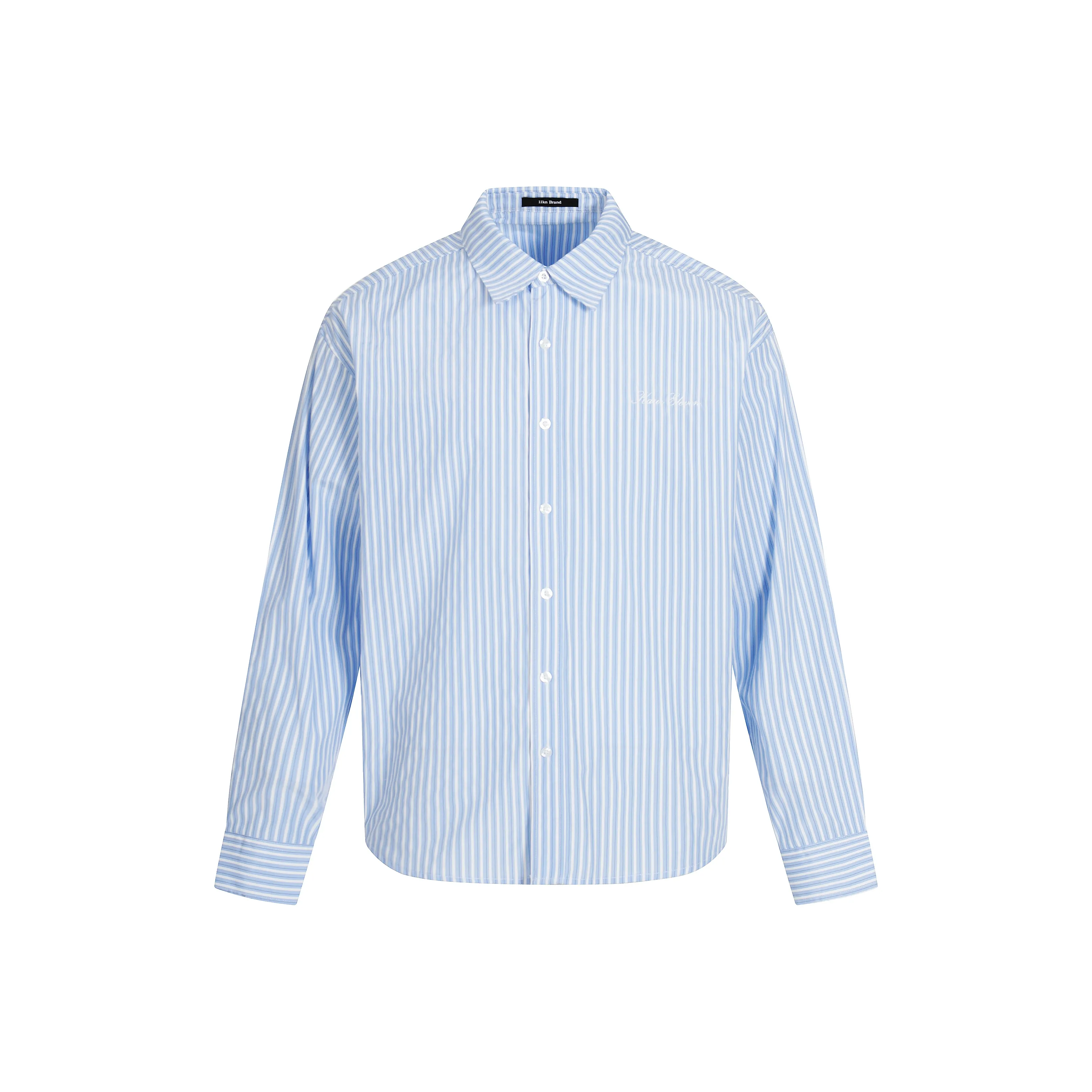 GBXM Синий с Белым Lettering Унисекс Рубашки