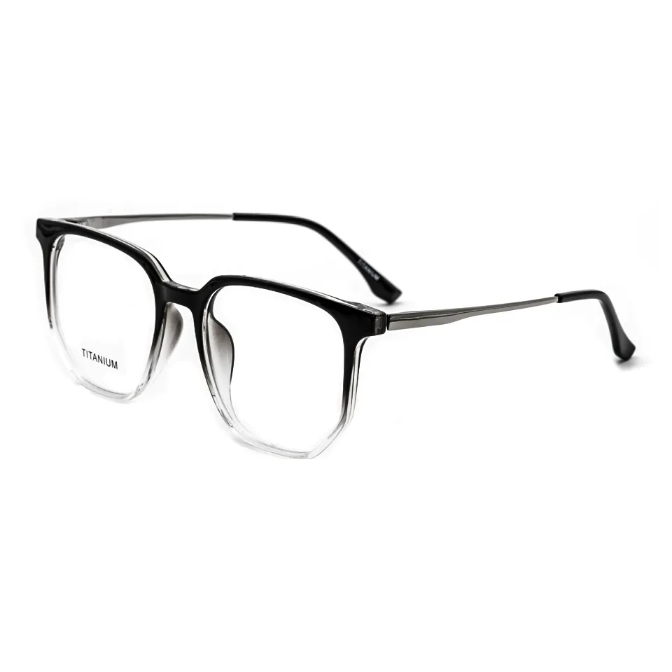 Xiao Luo Di Квадратные Оправы для Очков Мужские Градиент Черного Цвета