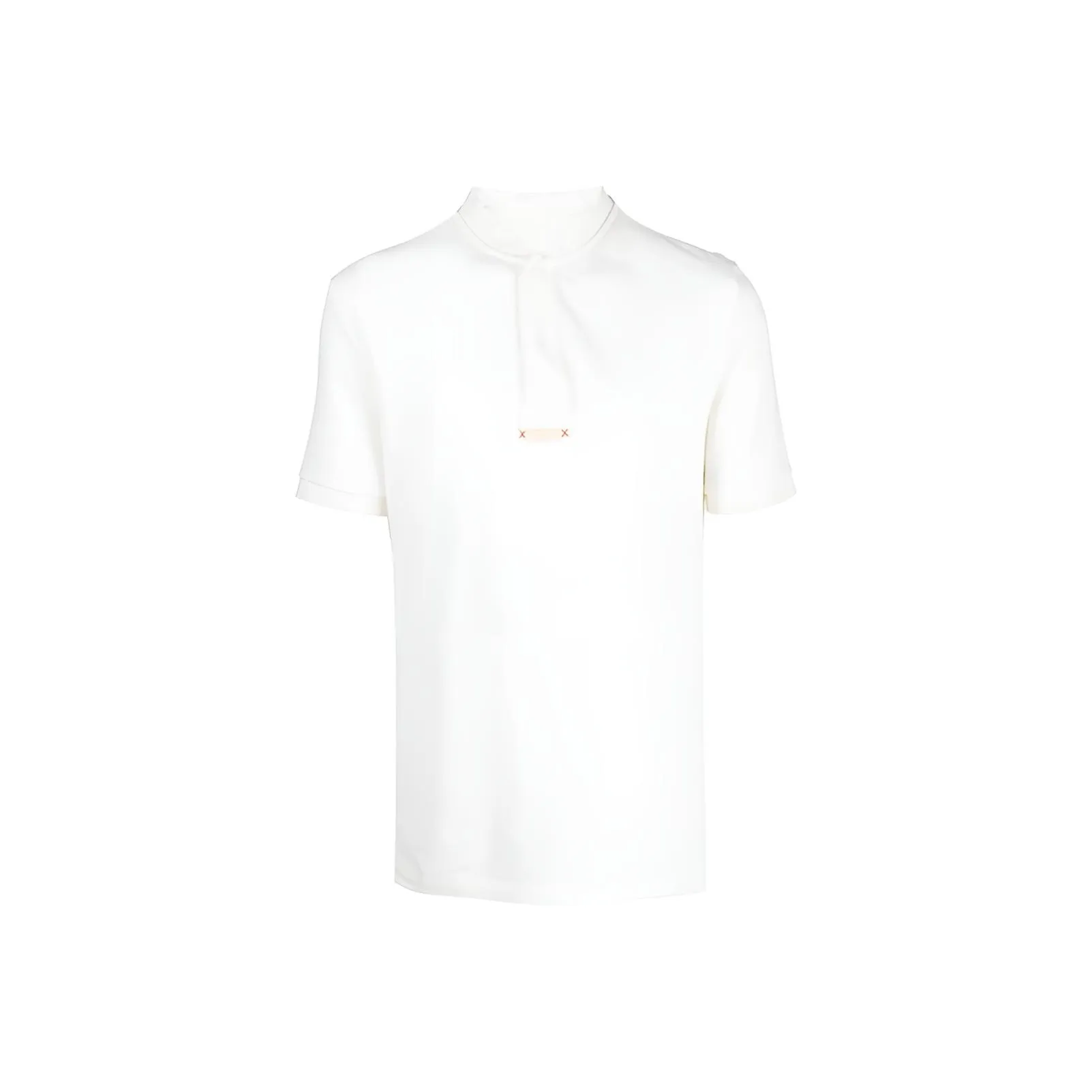 Maison Margiela Collarless Polo Shirt