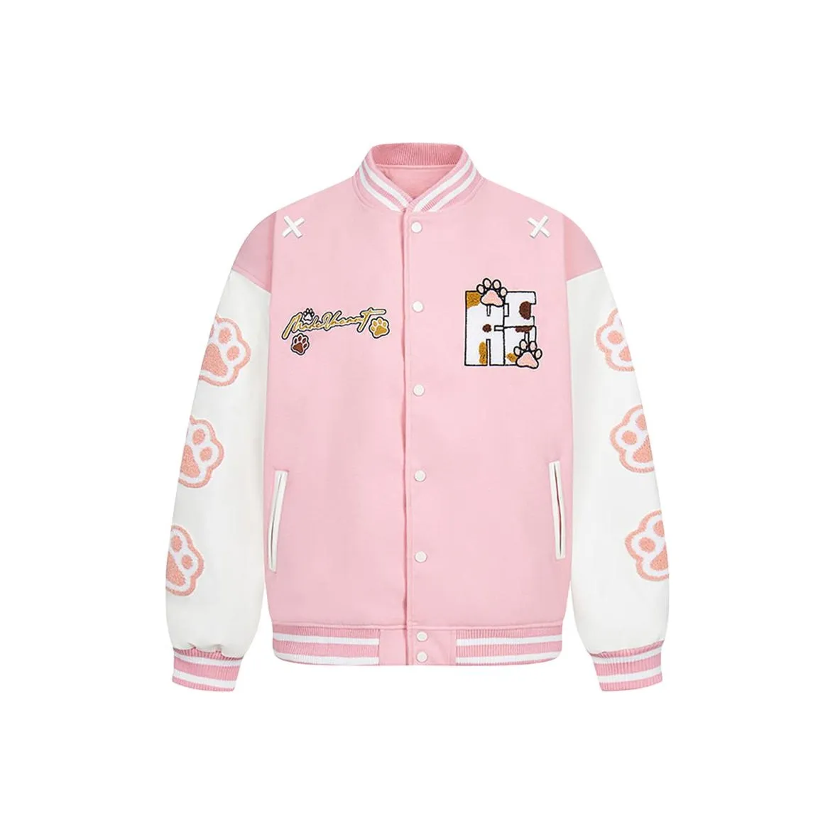 CHARM GLOW Бейсбольная куртка Женская