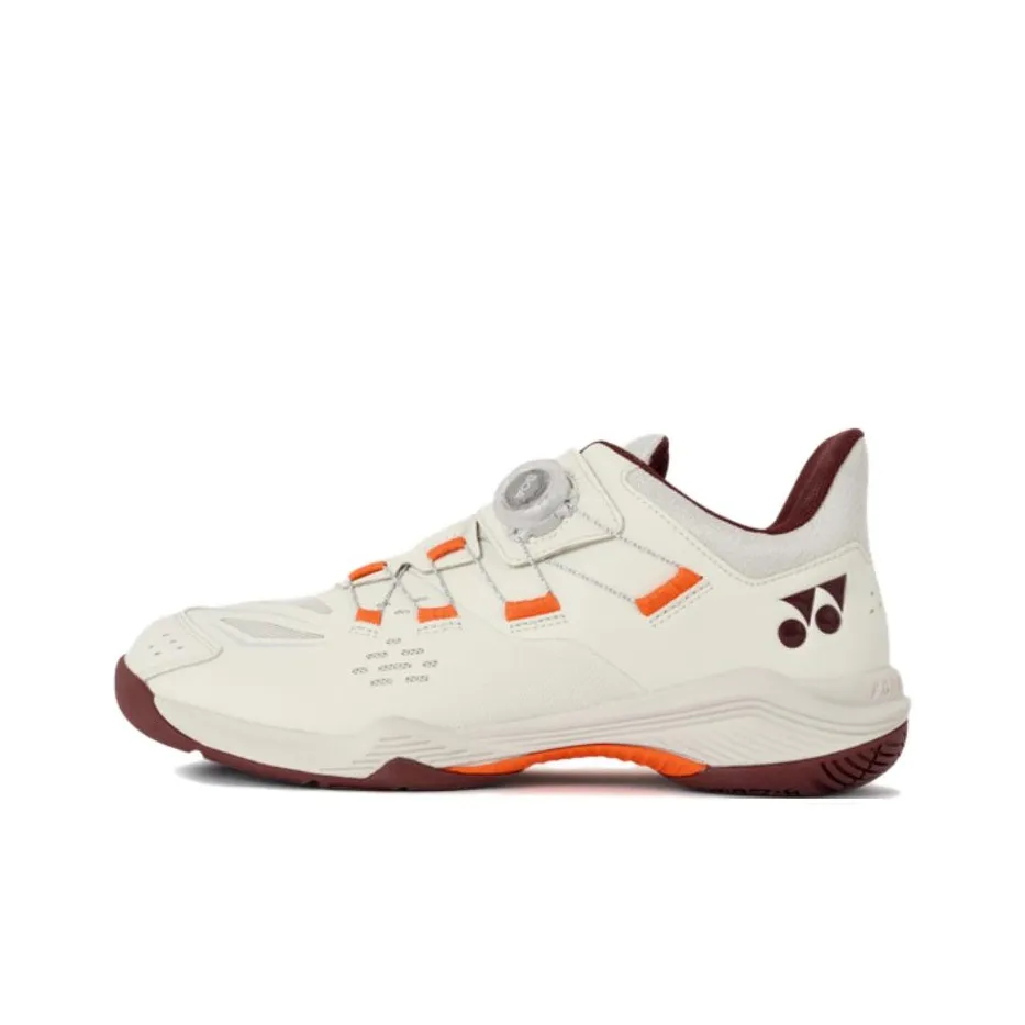 YONEX 88D 3 Амортизаторы Rebound Низкая Топ Бадминтон Обувь Unisex Бежевый