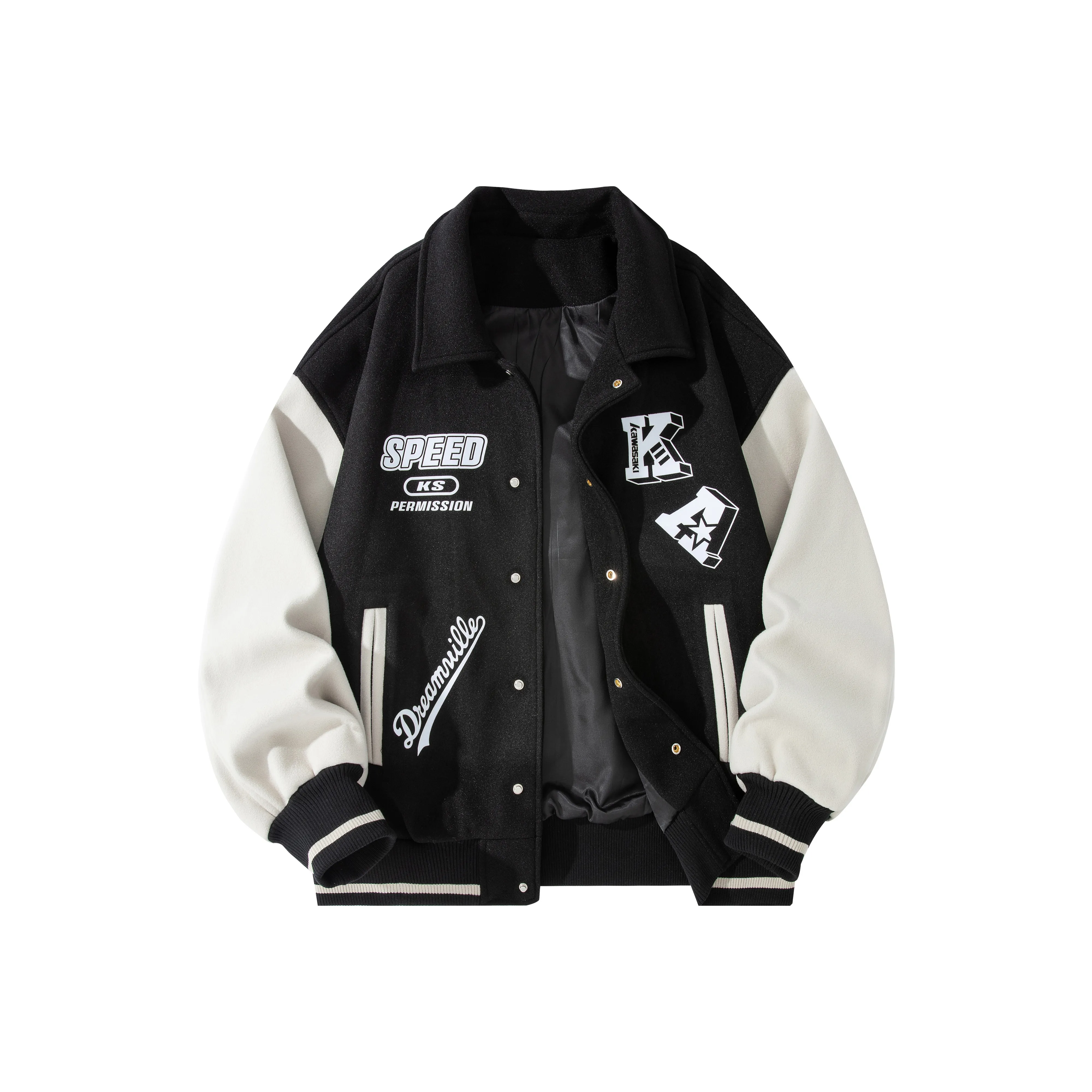 Kawasaki Бейсбольная куртка Унисекс